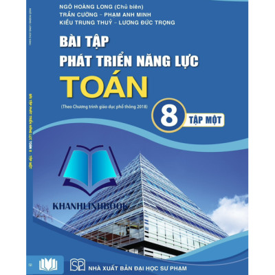 Sách - Combo Bài tập phát triển năng lực Toán 8 - tập 1 + 2 ( cánh diều )