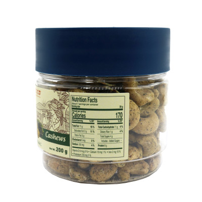 Hạt điều rong biển 200g/ hủ LAFOOCO Seaweed Coated Cashews