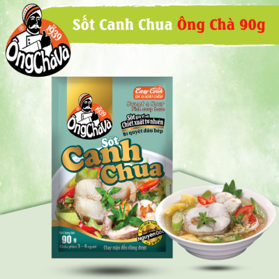 Sốt Canh Chua Ông Chà Và 90g (Sweet & Sour Fish Soup Base)