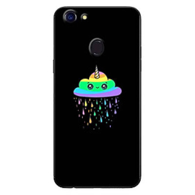 Ốp Lưng in cho Oppo F5 - F5 Youth Mẫu Mây Kỳ Lân - Hàng Chính Hãng
