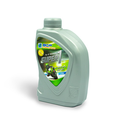 Combo Dầu Nhớt Xe Máy BCP 15W40 (1L) + Dung Dịch Làm Sạch Buồng Đốt BCP S-Ultra (0.6L)