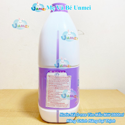 Dung Dịch Xả Quần Áo Cho Bé D-nee màu Tím - Tem phụ Công ty Đại Thịnh