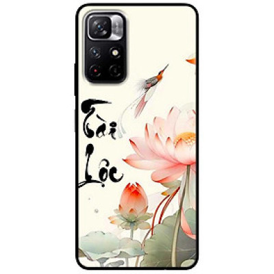 Ốp lưng cho Xiaomi Redmi Note 11 - 11S 4G - Redmi Note 11 5G - 11 Pro Q.Tế - 11 Pro N.Địa - Sen Tài Lộc Hồng - Hàng Chính Hãng