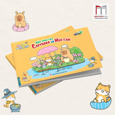 Sách Tô Màu - Baby Three 12 Con Giáp, Bốn Mùa Của Capybara, Chuyện Của Mèo Cam Và Hamster - Combo 3 Cuốn - Minh Thắng
