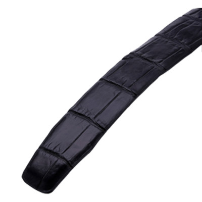 HC4727-28-29-31 - Thắt lưng nam da cá sấu Huy Hoàng gai lưng 3,5P đầu kim màu đen, nâu đất, nâu đỏ, vàng bò