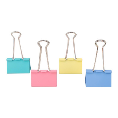 Kẹp Bướm Màu Deli 41mm 8552 