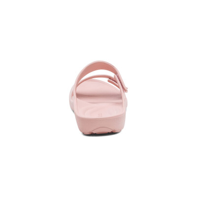 Dép quai ngang sức khỏe Aetrex Kaia Pink - dép nữ đế đúc đệm vòm giảm đau chân
