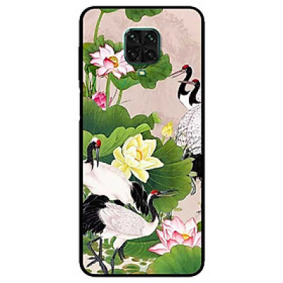 Ốp lưng dành cho Xiaomi Redmi 9s - 9 Pro - 9 Promax mẫu Sen Và Hạc