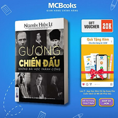 Sách - Gương Kiên Nhẫn - Những Bài Học Thành Công - Nguyễn Hiến Lê - MCBooks