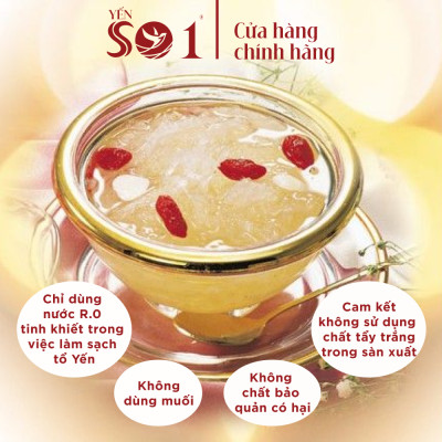 [Hộp 100gram] Yến Số 1 Thượng Phẩm Toàn Sợi, Yến Tươi Tinh Chế, Yến 100%