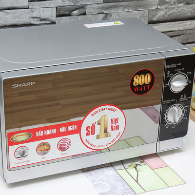 Lò Vi Sóng Có Nướng Sharp R-G302VN-S - 23 Lít - Hàng chính hãng